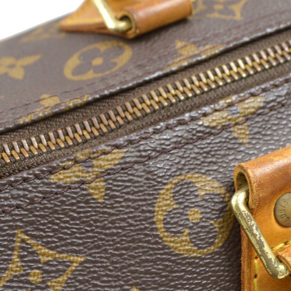 LOUIS VUITTON SPEEDY 30 HAND BAG PURSE MONOGRAM CANVAS - Picture 10 of 13